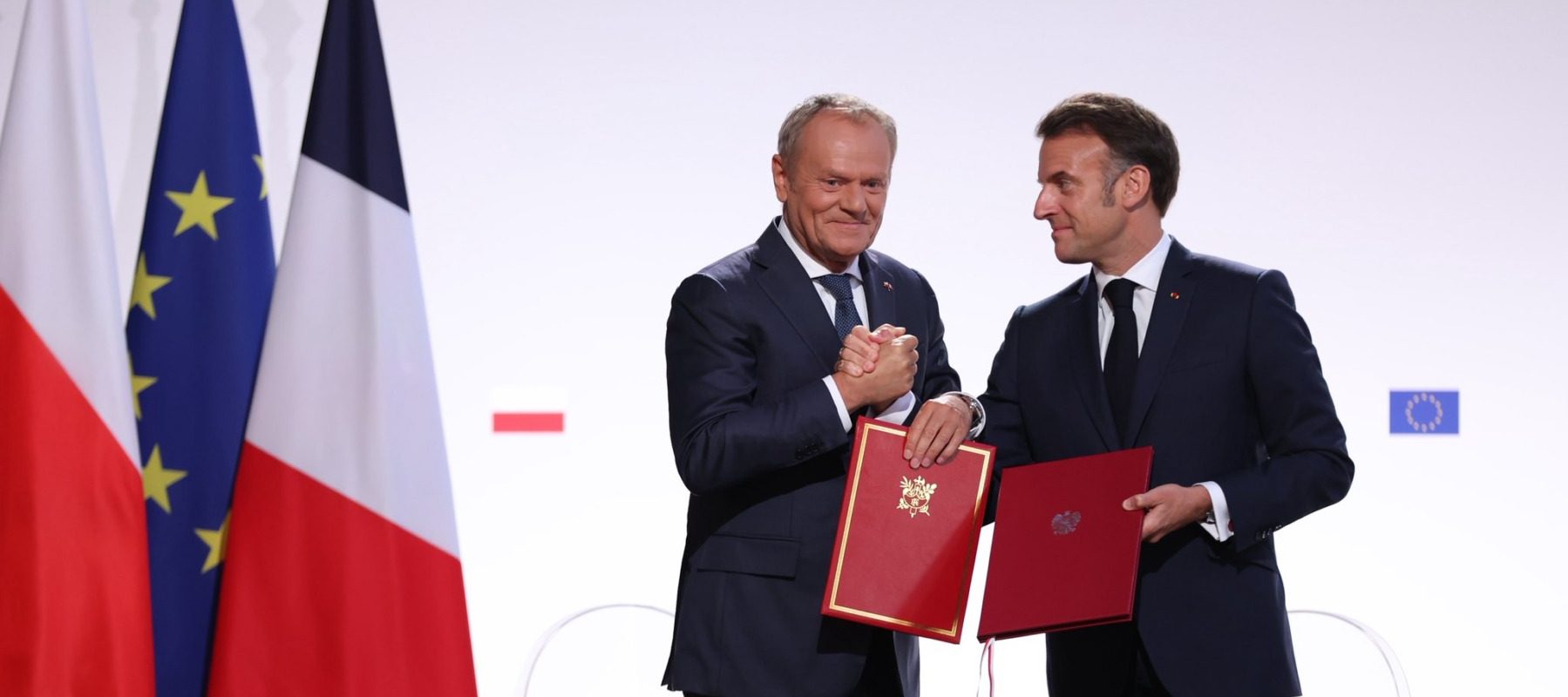Macron și Tusk, la Gdansk: Alianță pentru descurajarea nucleară în Europa