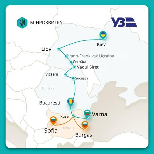 Tren direct Ucraina-Bulgaria, cu oprire la București: Călătorie de 30 de ore