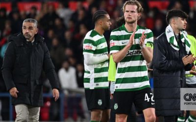 Estrela-Sporting (ONZES): Hjulmand e mais três novidades no onze leonino