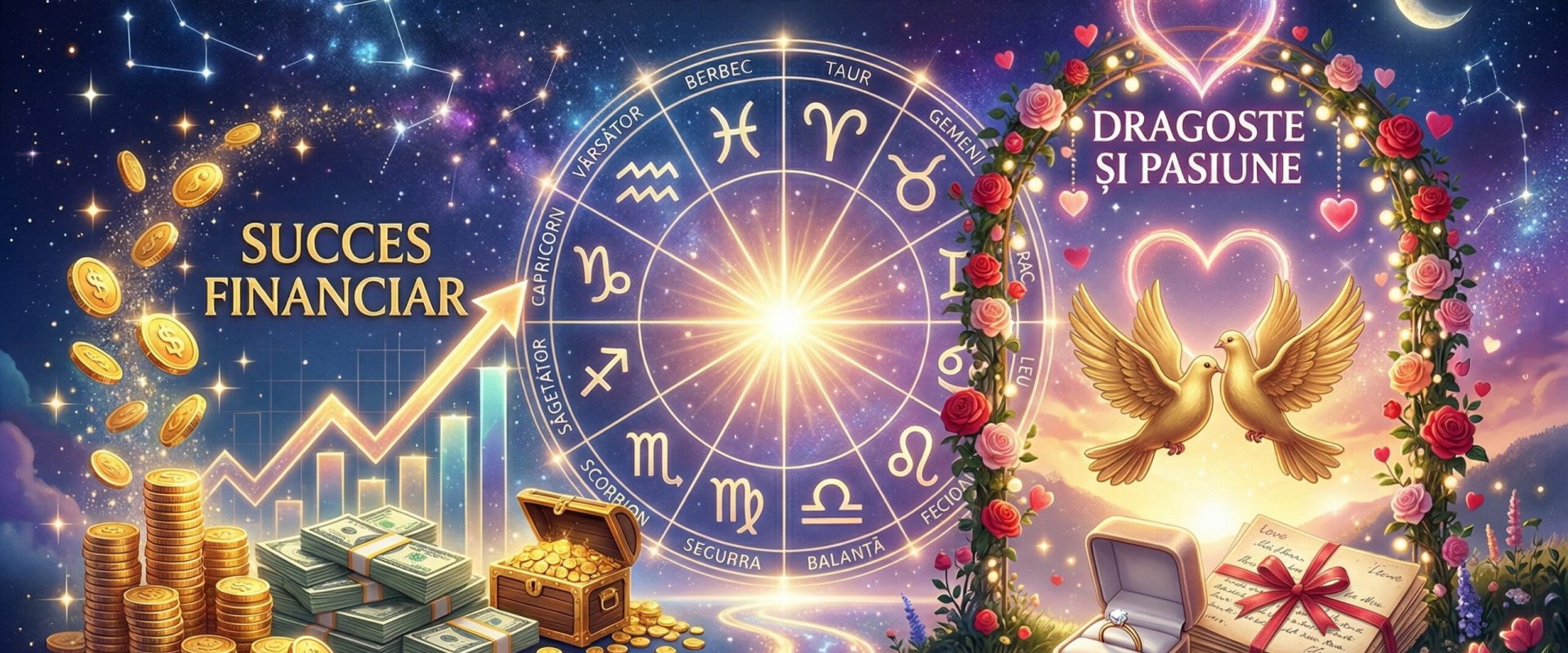 Vineri, zodia norocoasă: Legături noi, bani mulți!
