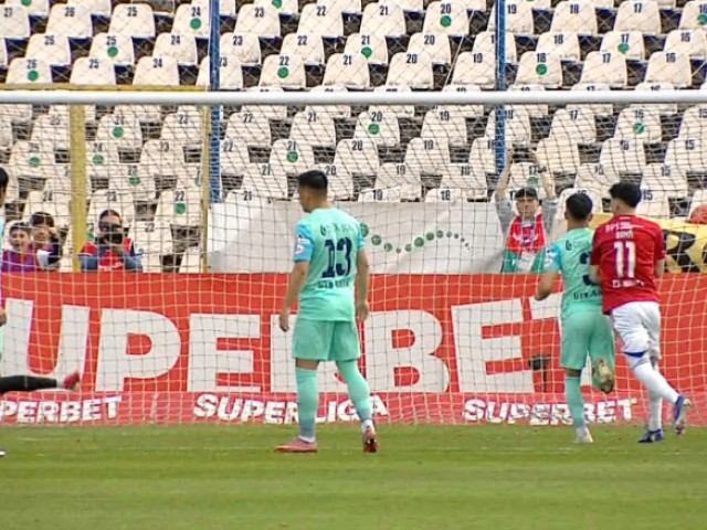 Oțelul – UTA, 1-0: Gol din penalty și eliminare pentru Pospelov!