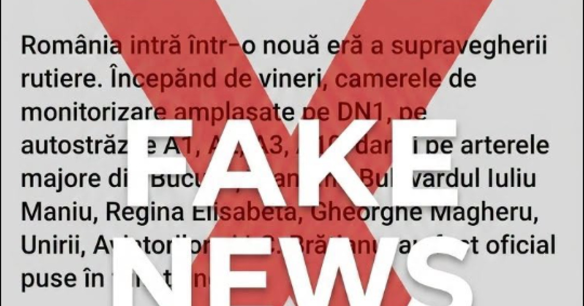 MAI: Fake news despre monitorizare, demontat. Panica și neîncrederea, ținta propagandei