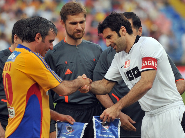 Figo, reacție rapidă după numirea lui Hagi la Națională: Ce i-a zis „Regele”