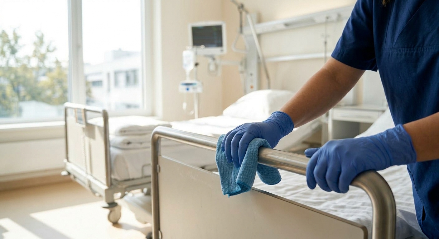 Patru reguli de AUR pentru dezinfecția spitalelor. Câte respectă spitalele din România?