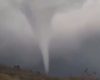 Tornadă în România: Imagini spectaculoase surprinse de un localnic