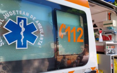 Accident GRAV în Buzău: Poliție vs. Camion. Un polițist și un jandarm, la spital