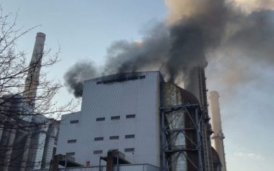 Incendiu la Termocentrala Rovinari: Grupul energetic 5, oprit de urgență