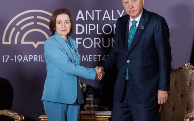 Maia Sandu, întrevedere cu Recep Erdogan. Dezvoltarea Găgăuziei, printre temele discutate