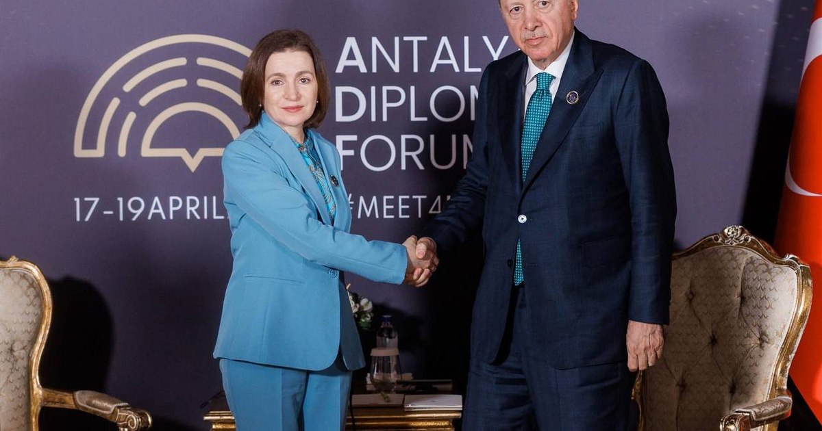 Maia Sandu, întrevedere cu Recep Erdogan. Dezvoltarea Găgăuziei, printre temele discutate
