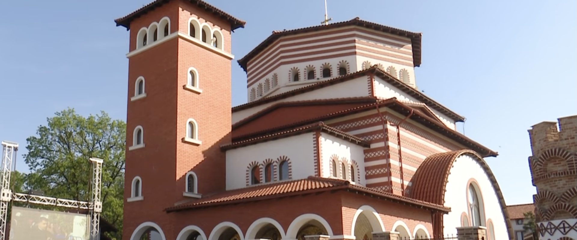 Capul Sfântului Gheorghe, adus din Sfântul Munte la Mănăstirea Pantocrator