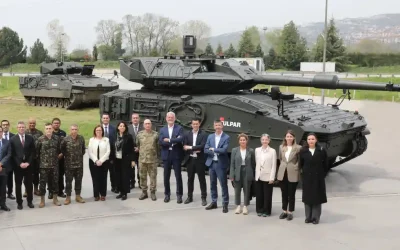 Brazilian Army Officials Visit Otokar, TULPAR AFVs on Focus