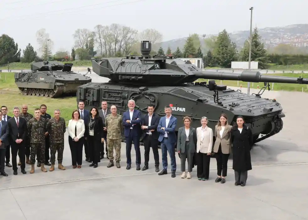 Brazilian Army Officials Visit Otokar, TULPAR AFVs on Focus