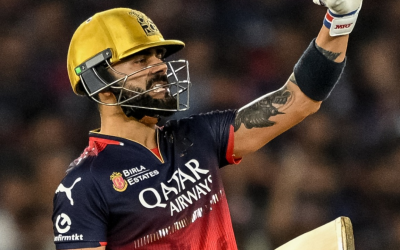 Virat Kohli, șut de șase peste Trent Boult în IPL 2026