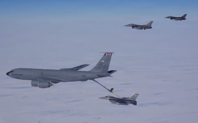 F-16 ale NORAD exersează apărarea aeriană din Alaska