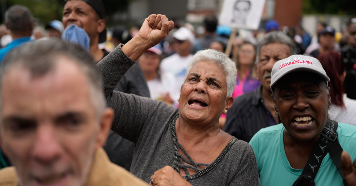 Venezuela: Protest la Ambasada SUA. „V-ați dat aer, dar faceți curățenie totală!”