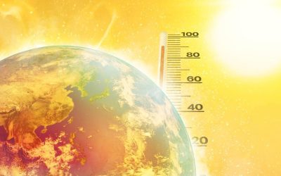 imagine cu planeta afectata de temperaturi record