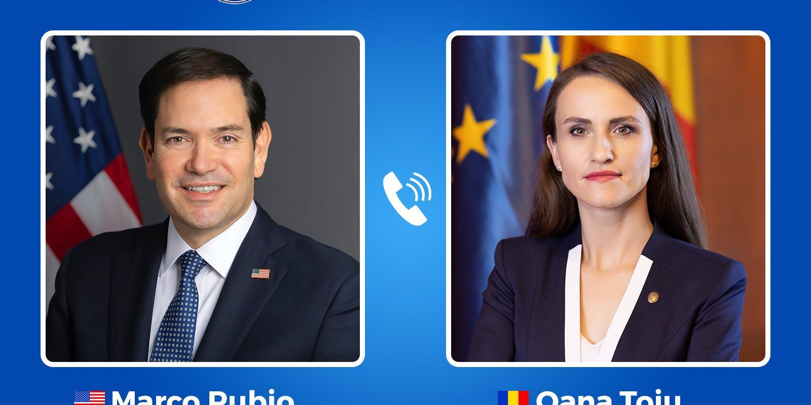 Oana Ţoiu și Senatorul Marco Rubio au discutat despre securitate, economie și parteneriatul bilateral O discuție importantă a avut loc între Oana Ţoiu și senatorul american Marco Rubio