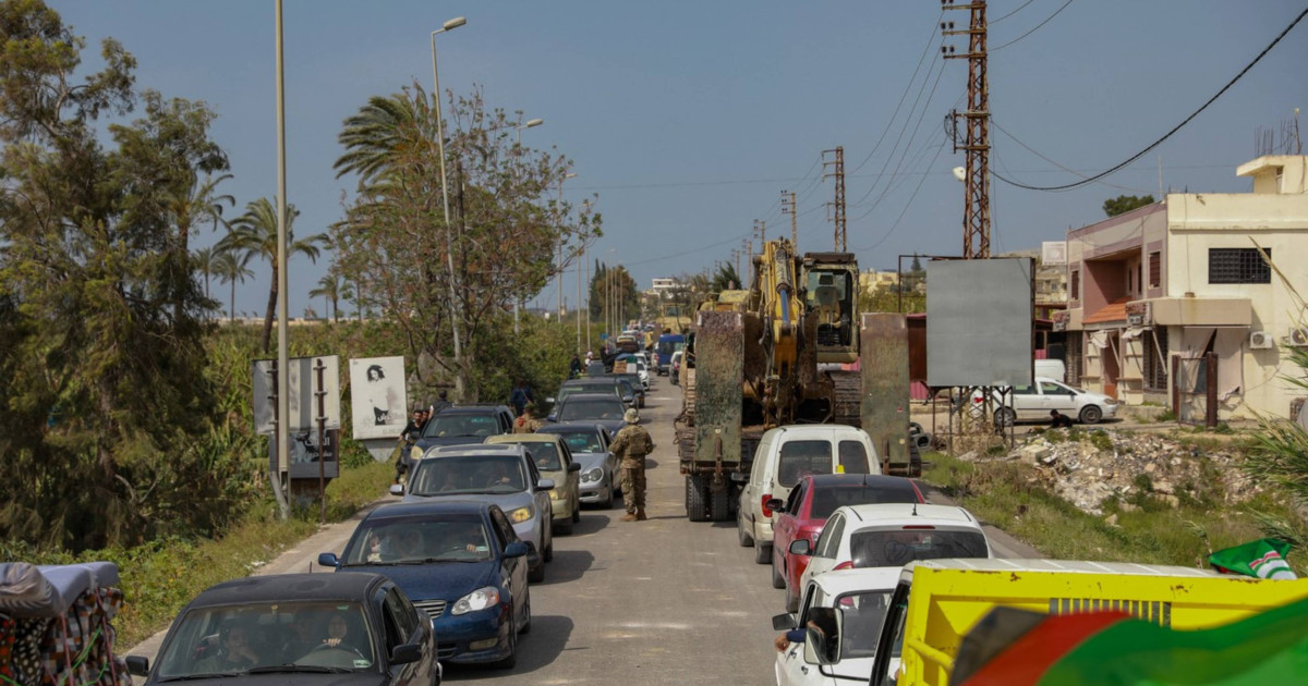 Vrea acasă după război: Aglomerație infernală în Liban, după armistițiu