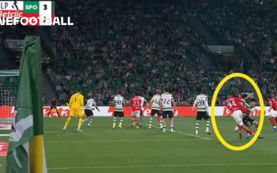 Penalti contra o Sporting ignorado aos 92 minutos