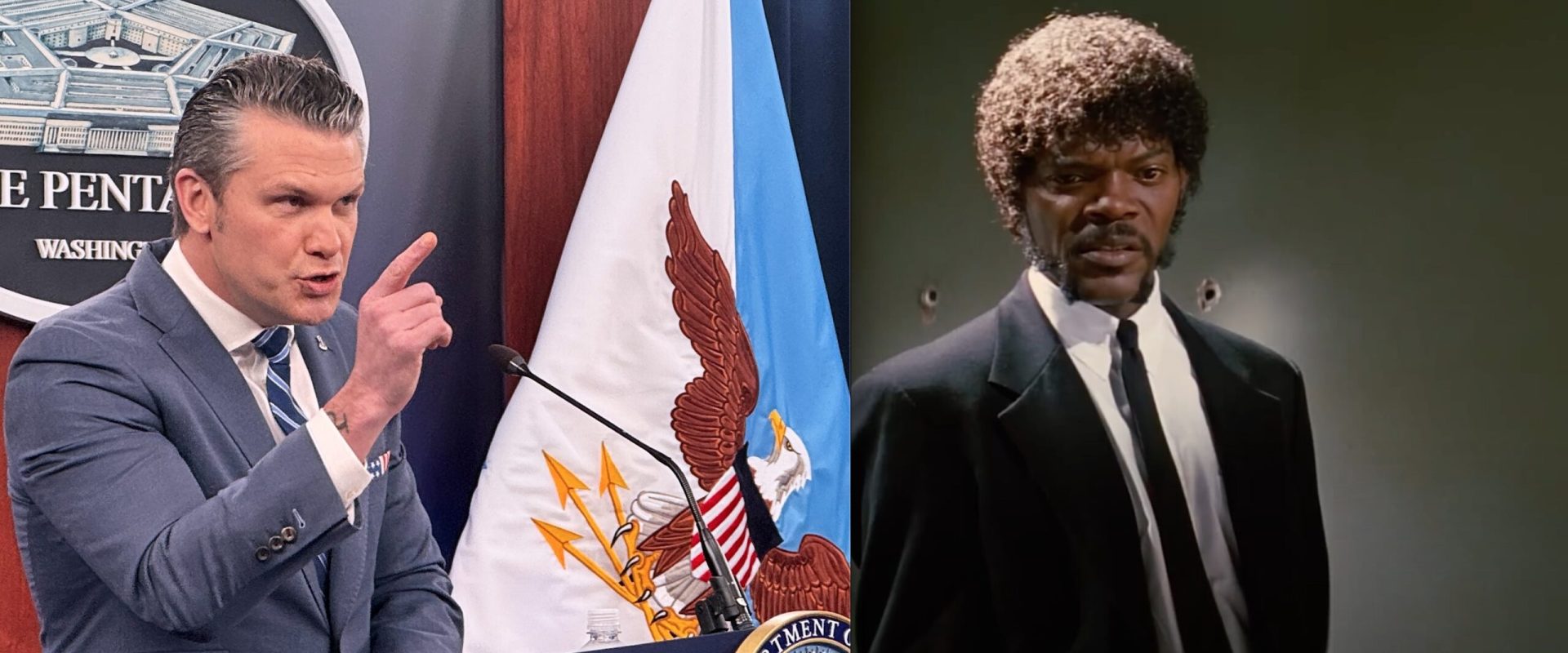 Hegseth, șef Pentagon, citează verset biblic FALS din „Pulp Fiction”