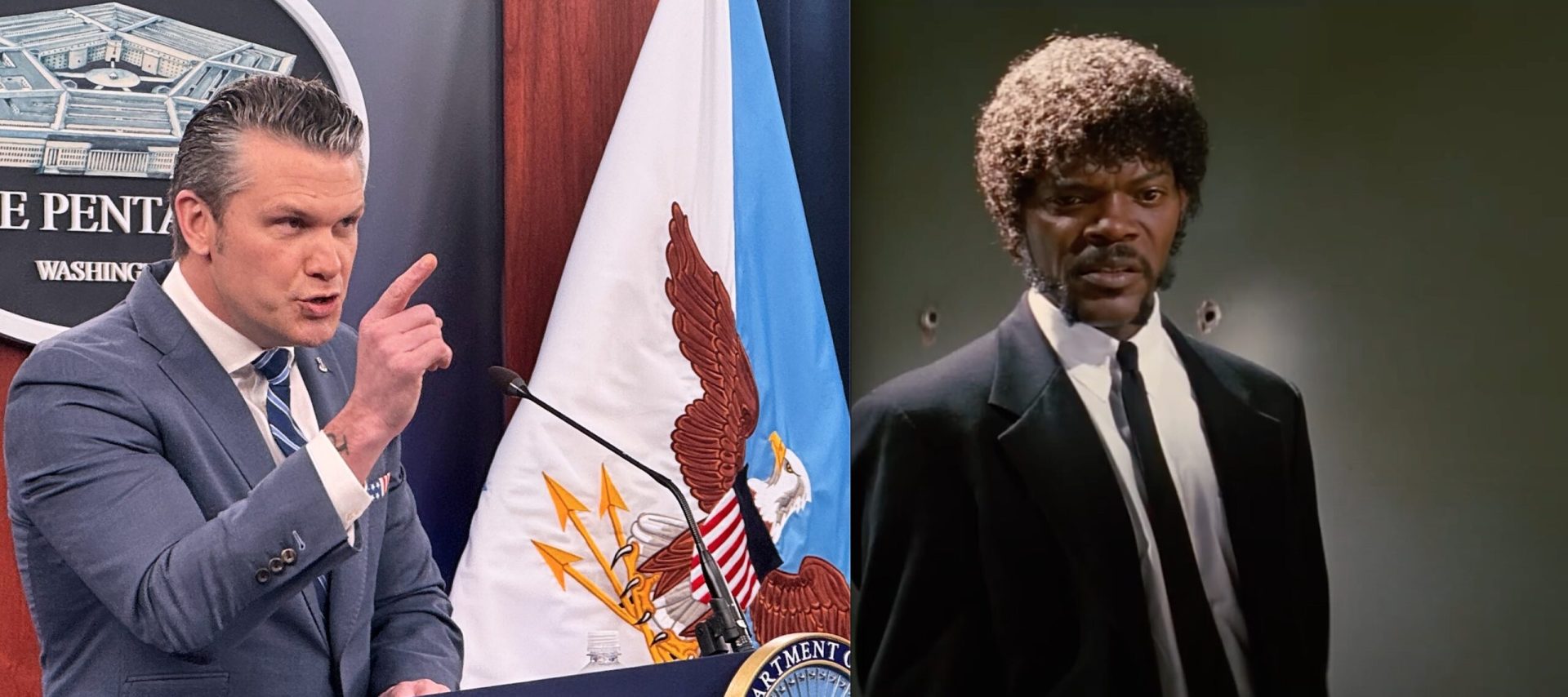 Hegseth, șef Pentagon, citează verset biblic FALS din „Pulp Fiction”