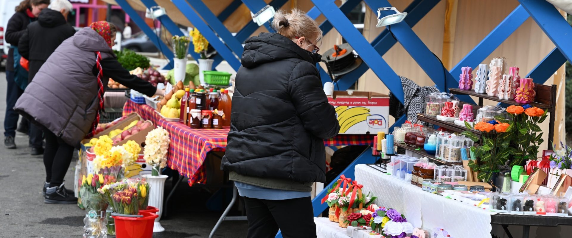 Piața din Bucureștii Noi, Sectorul 1, revine în weekend, cu produse proaspete