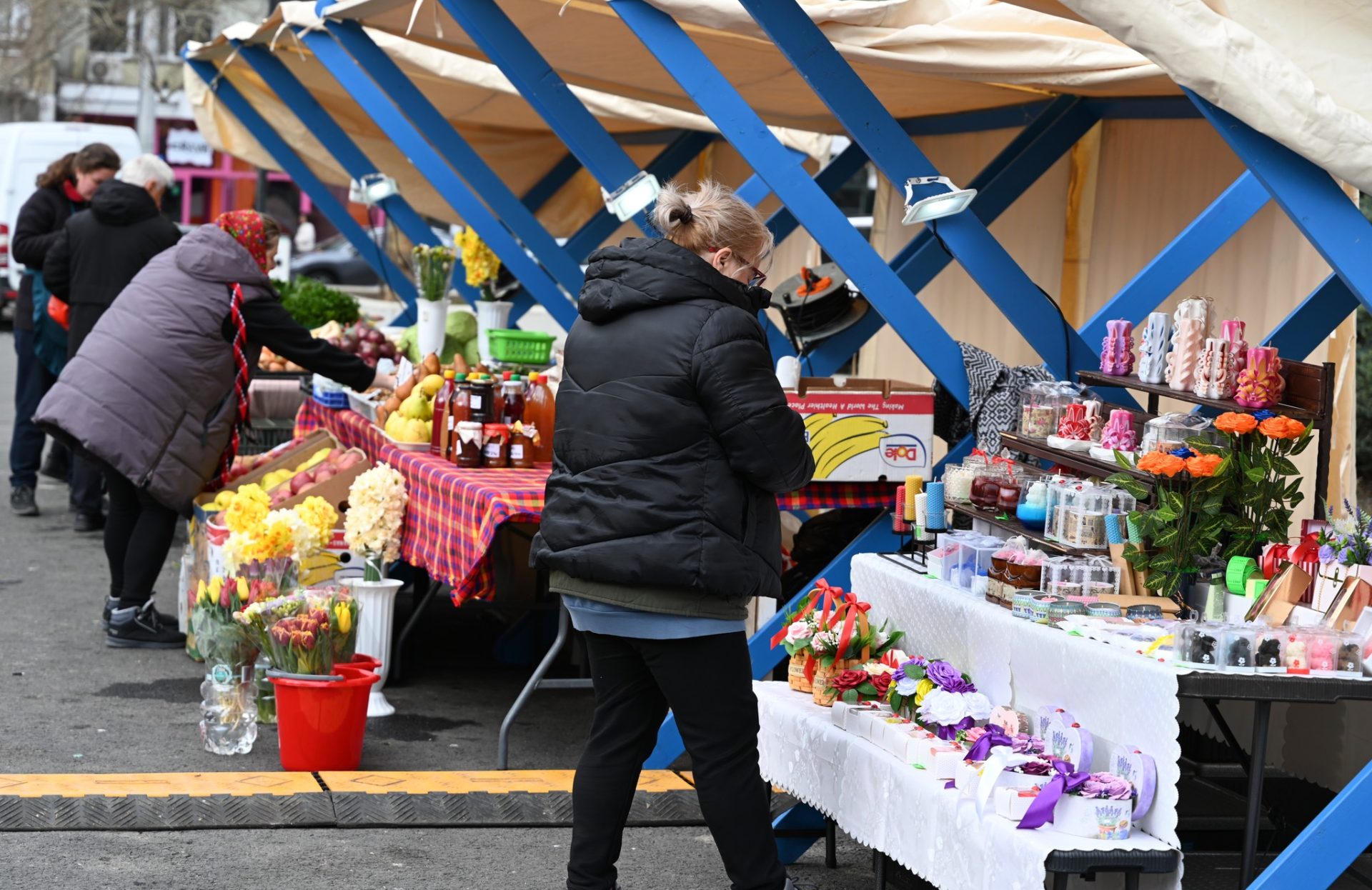 Piața din Bucureștii Noi, Sectorul 1, revine în weekend, cu produse proaspete
