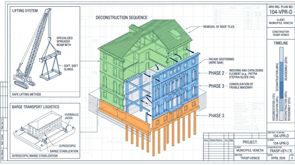 Orașul celebru din Europa, mutat bucată cu bucată: Ce se întâmplă