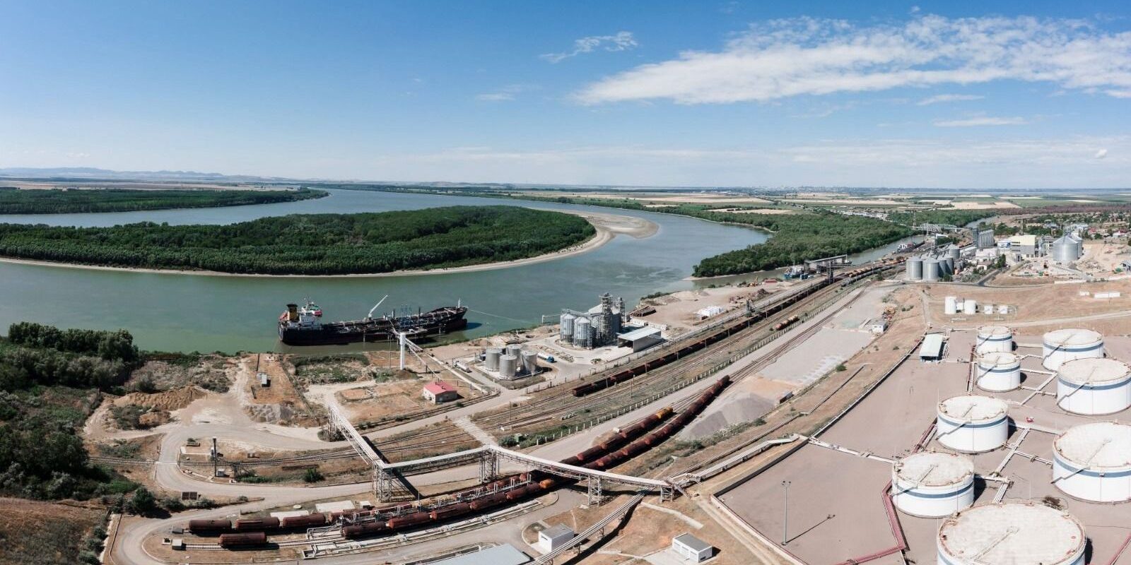 Giurgiulești, sub steagul României: Ciprian Șerban anunță autostradă și rute comerciale