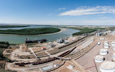 Giurgiulești, sub steagul României: Ciprian Șerban anunță autostradă și rute comerciale