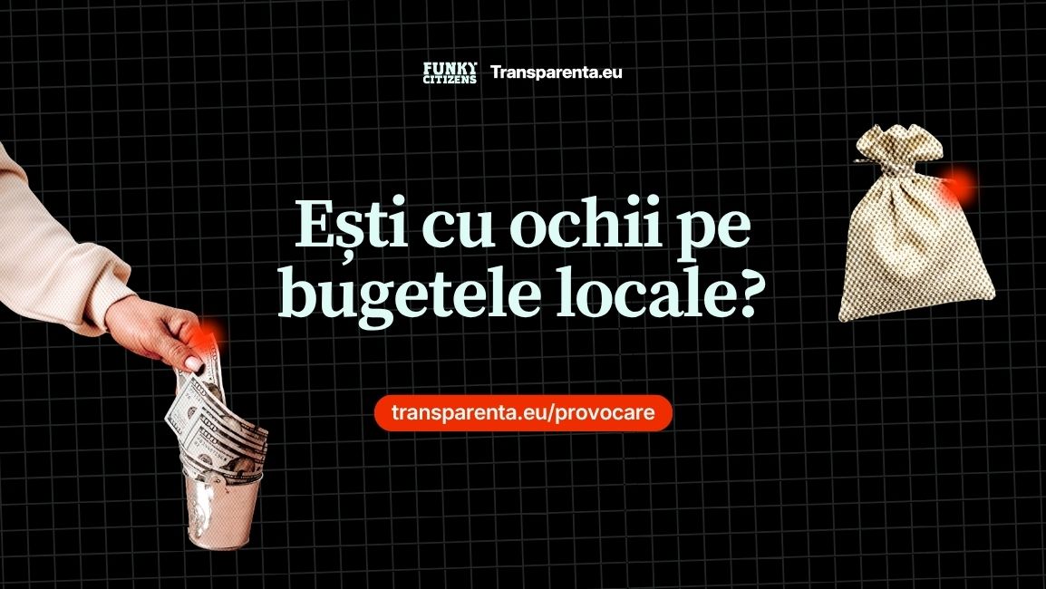 Funky Citizens lansează proiectul „Bugete Locale 2026”: Unde se duc banii?