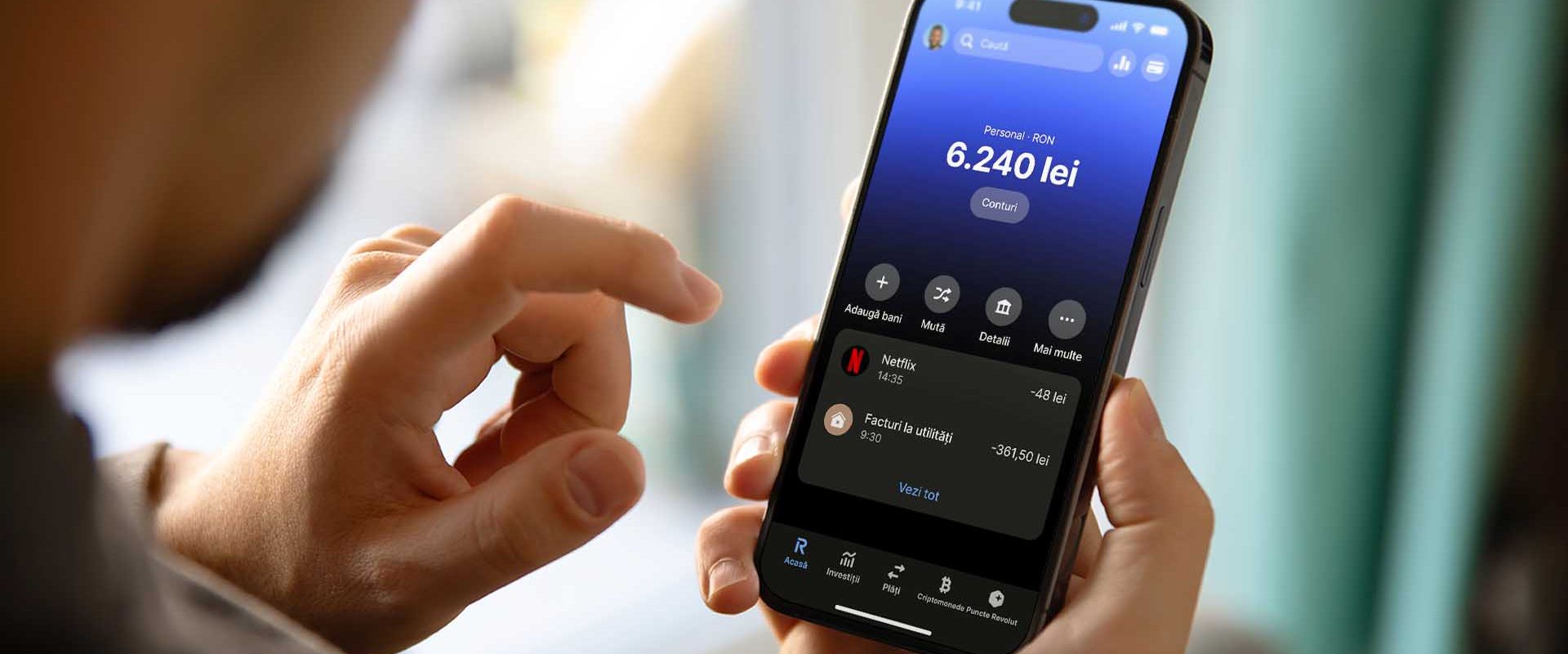 Românii, record la transferuri cu Revolut: Peste 4 milioane în T1 2026