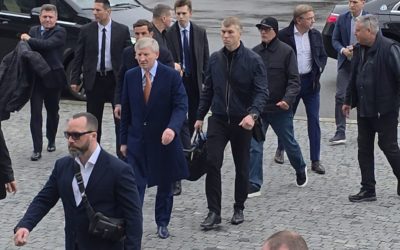 Ahmetov, miliardarul ucrainean, la București pentru Lucescu: „Un mare antrenor”