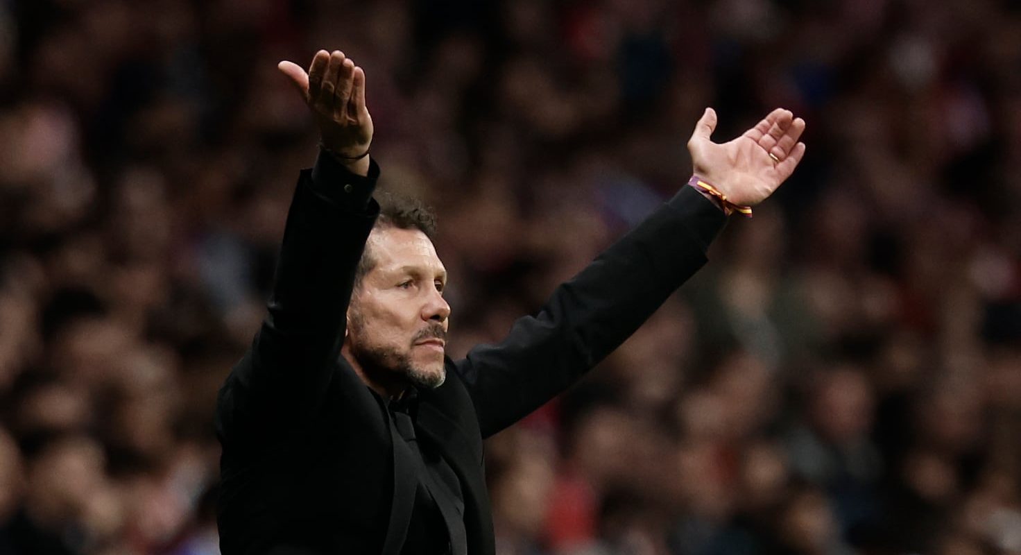 Simeone: “Solo hay una manera de enfrentarnos al Barça: atacarles”