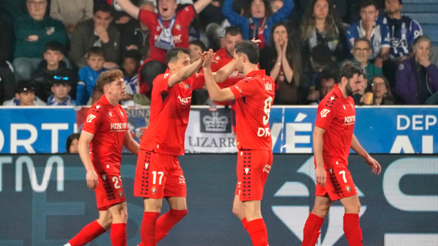 Egalitate spectaculoasă în meciul Alaves – Osasuna: Două penalty-uri, două goluri pentru fiecare echipă Echipa Osasuna a deschis scorul rapid în deplasarea de la Alaves, dar gazdele au revenit și au reușit să smulgă un punct prețios într-un meci plin de dramatism