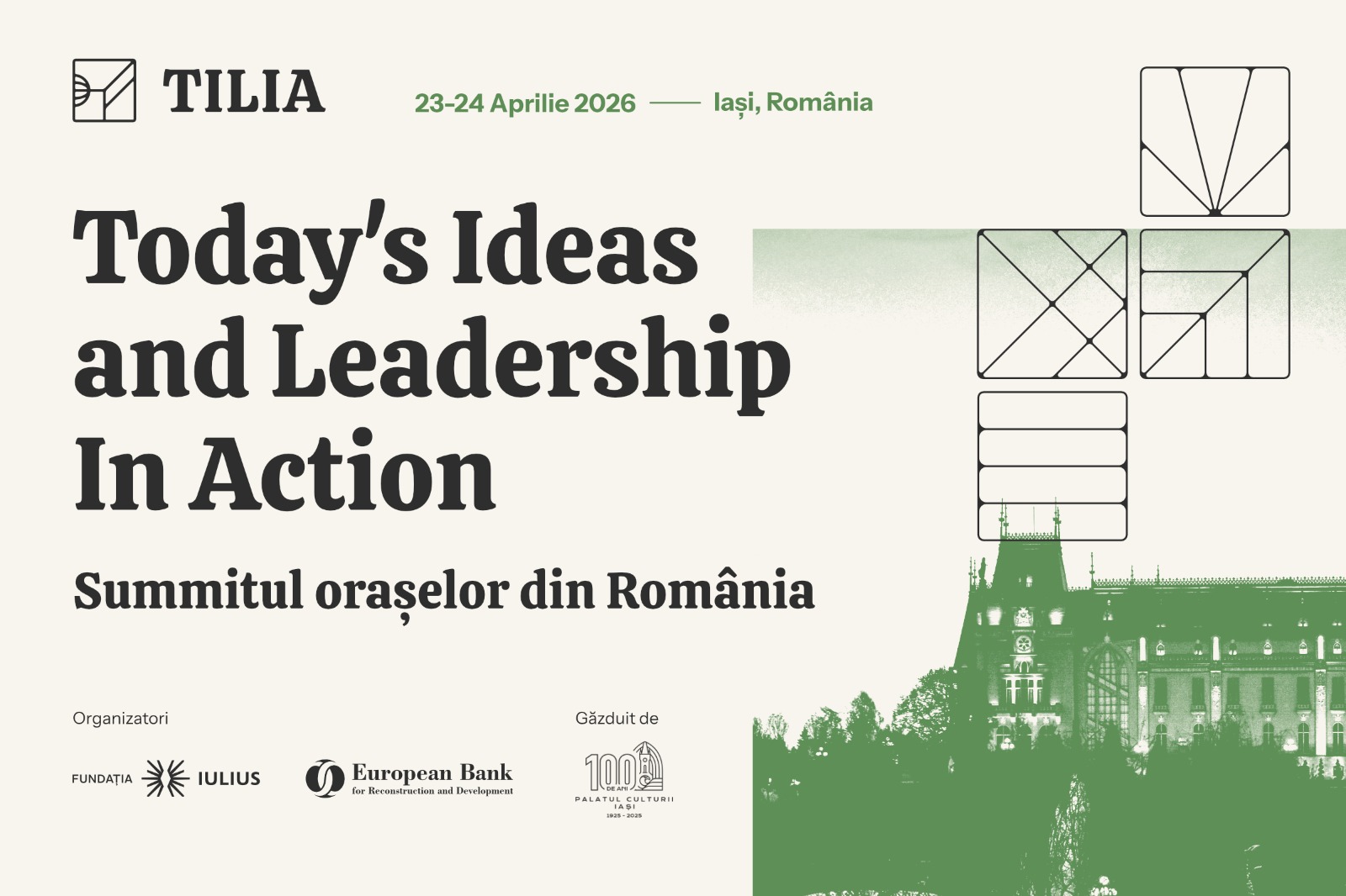 Începe Summitul Orașelor din România: 400 de participanți la TILIA, eveniment IULIUS