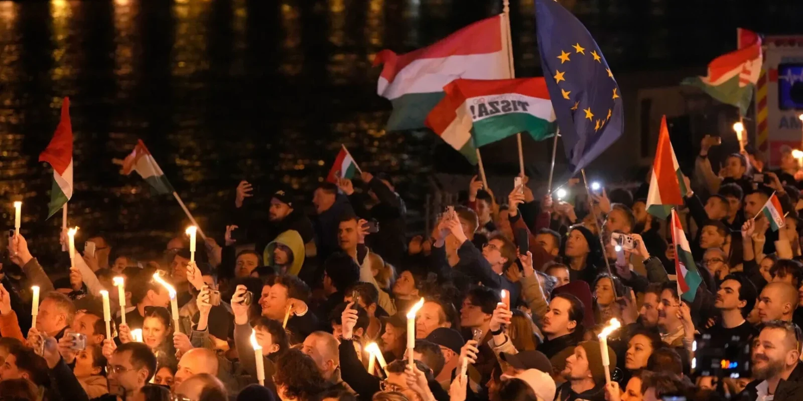 Maghiarii strigă „S-a terminat!” după votul istoric, cu prezență record