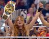 Lupta epică la WrestleMania: Becky Lynch, campioană Intercontinentală, învinge pe AJ Lee