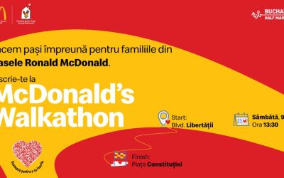McDonald’s provoacă: Cursă caritabilă pentru familiile copiilor spitalizați