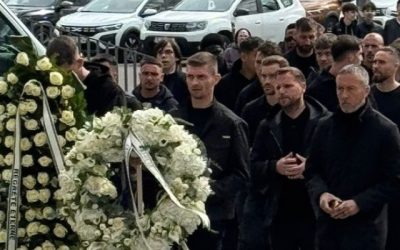 Florin Tănase, sfâșiat de durere la sicriul lui Mircea Lucescu: ”Acum 10 zile…”