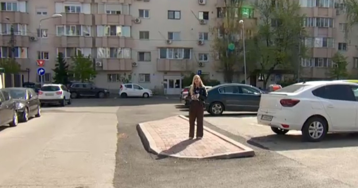 O „insulă” de pavele, mister pe o stradă din București: Explicațiile Sectorului 3