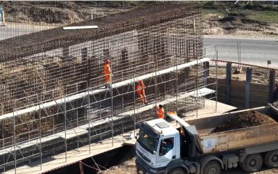 A0: Peste 150 de muncitori pe șantierul din Nord. Când termină Bucureștiul?