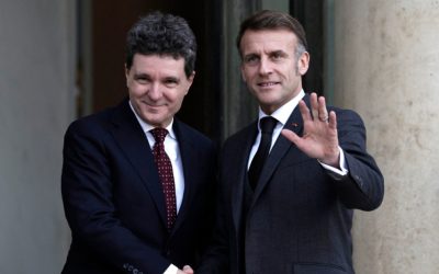 Nicușor Dan, la conferința lui Macron și Starmer despre strâmtoarea Ormuz