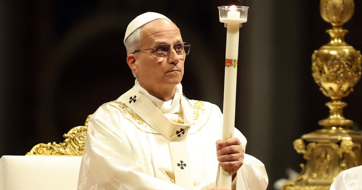 Papa leone, mesaj dur din noaptea pascală: „să nu ne lăsăm paralizați”