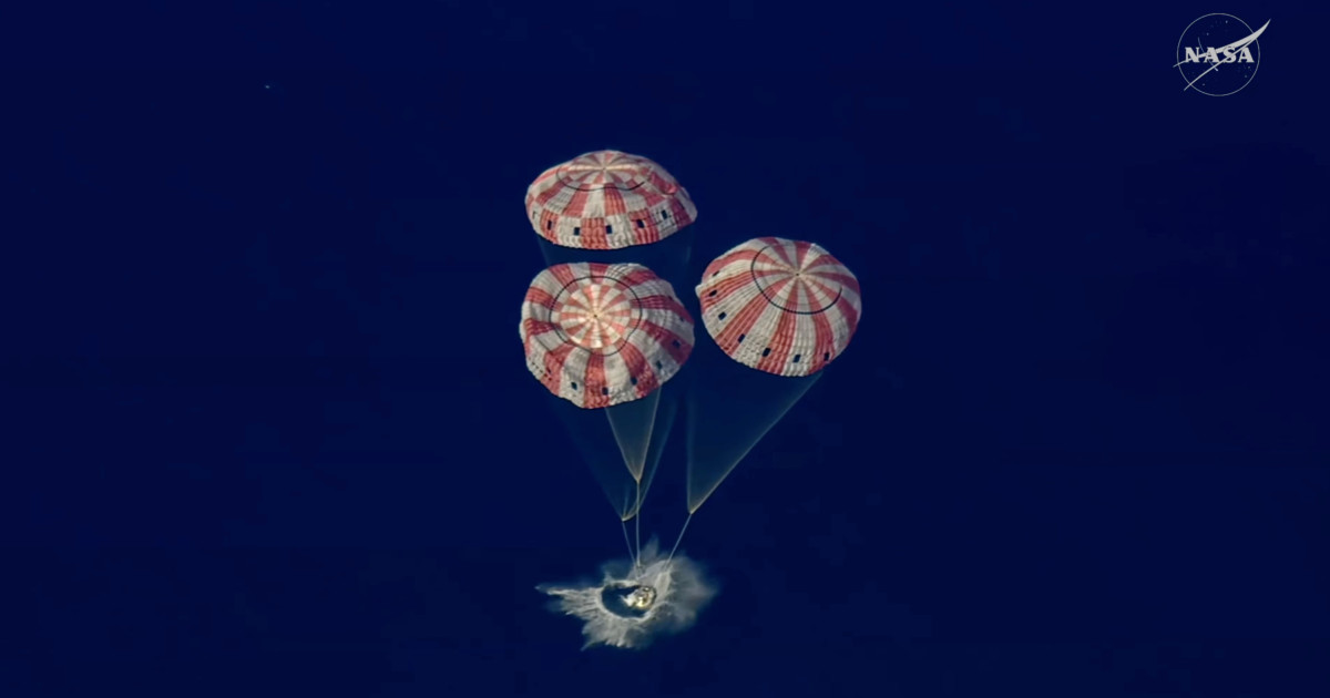 Orion, capsula istorică Artemis II a amerizat: Misunea, un succes!