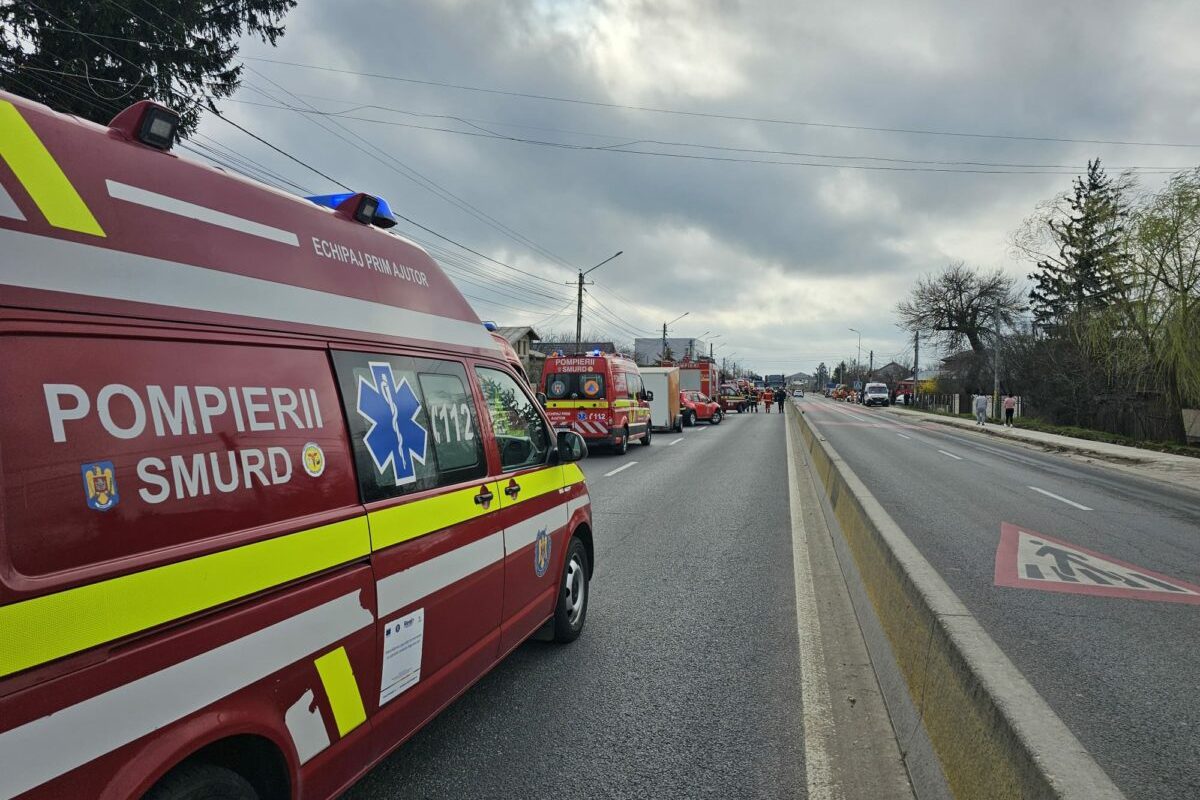 Traficul rutier este blocat miercuri dimineața pe breteaua de acces dinspre Jilava (DN 5) către Autostrada A0 Centura București, din cauza unui accident