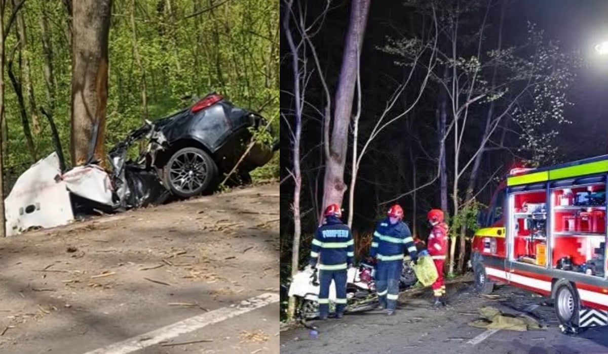 Mihai a „zburat” cu bolidul de 530 CP: Prietenul, mort. 140 km/h, cadoul fatal