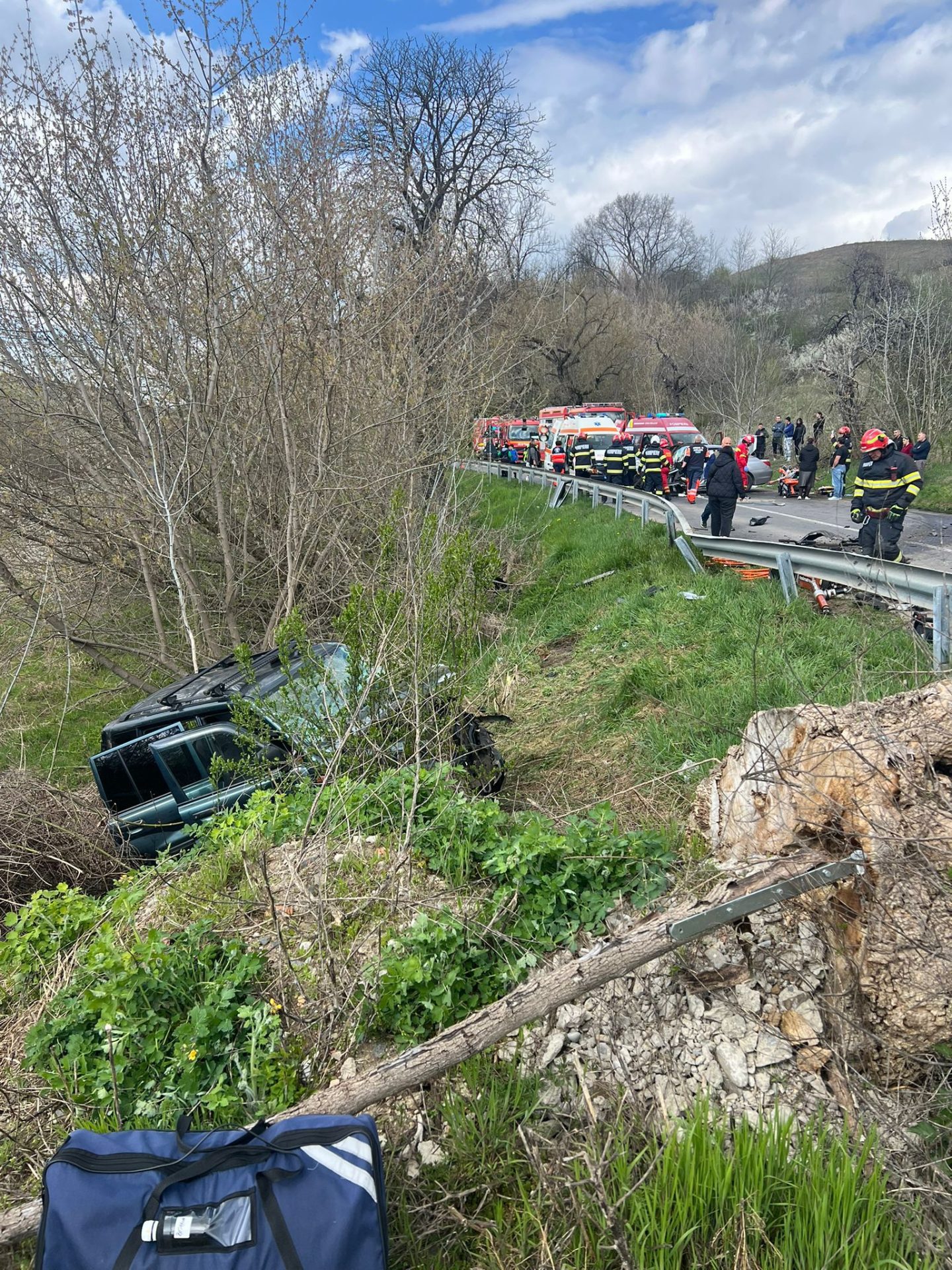 Accident GRAV în Sibiu: Planul Roșu activat pe drumul județean
