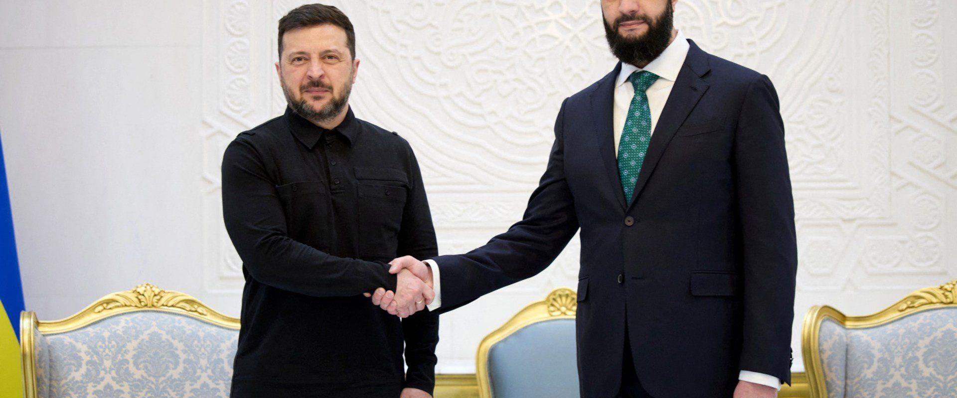 Președintele ucrainean, în căutare de aliați: cooperare în domeniul securității cu Siria DAMASC – Președintele ucrainean, Volodymyr Zelenskyy, a efectuat o vizită oficială la Damasc, unde s-a întâlnit cu omologul său sirian, Ahmed al-Sharaa