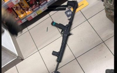 Armată cu mitralieră prin Kiev: Un bărbat a terorizat un cartier, arestat